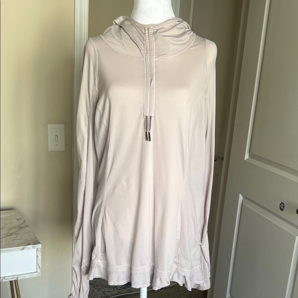 Lululemon Light Pink Hooded Tunic Top NEW